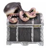 Ebros Gift Nautical Marine Ocean Octopus Kraken Guarding Treasure Chest