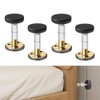 YUHENGCT Headboard Stoppers for Wall, Adjustable Threaded Bed Frame Anti-Shake