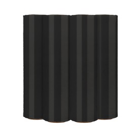 The Boxery- 18''X1500' Per Roll Stretch Wrap (Black)-4 Rolls/6000 Feet Total (65 Gauge) Industrial Grade,Stretch Wrap Film Black Cling Plastic for Shipping, Moving and Packaging