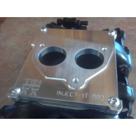 INJECT-IT  46mm TBI TO SPREADBORE INTAKE MANIFOLD ADAPTER Vortec INJECT-IT- 003