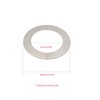Wall Split Flange, Stainless Steel Round Escutcheon Plate for 4"/101mm