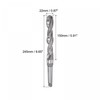 sourcing map 22mm High-speed Steel Twist Bit Extra Long Drill