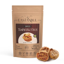 Eastanbul Turkish Dried Figs Whole 14.5oz, No Sugar Added Whole Turkish Figs, Premium Figs Fruit, Guilt-Free Anjeer Dry Fruit Snack, 100% Natural Dry Fig Fruit, Gluten-Free Sun Dried Fig For Baking