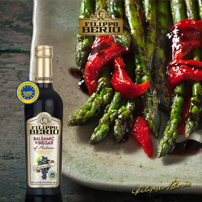 Filippo Berio Balsamic Vinegar of Modena 16.9 fl oz Glass