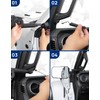 JOYTUTUS Mirrors Doors Off Compatible with 2018-2023 Wrangler JL/JLU &