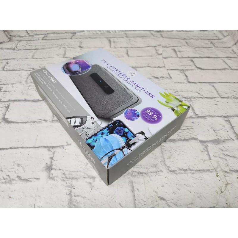 Vie Oli UV-C LED Light Portable Sanitizer Case Travel Bag,