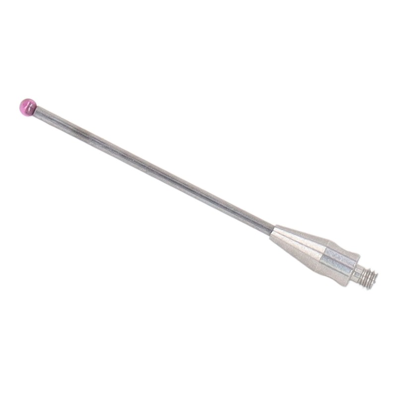 CMM Touch Probe Stylus Red Wear Resistant Ball Tungsten Carbide