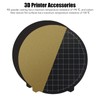 PEI Steel Plate 265x265mm Round Flexible Bending Resistance Hot Bed