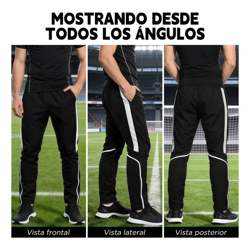 BIAOJUE - Pants Cómodo Deportivo Casual Jogger Gym Con Bolsas