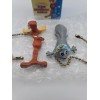 Rocky and Bullwinkle Ceiling Fan Light Pull Chain Set New