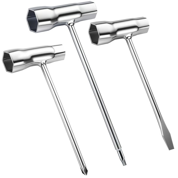 HFXXAD Chainsaw Tool - 3Pcs T-Spanner Scrench Kit Chainsaw Combo