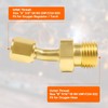 Acetylene Propane Hose Adaptors and Oxygen Hose Coupler Connect Size