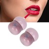 2pcs Matte Lip Gloss Hydrating Water Gloss Mushroom Shape Long