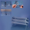 Jindizi Acrylic Headband Holder Organizer,Clear Hair Band Ear Display Stand