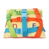 Elderly Dementia Pillow Buckle Release Colorful Straps Calming Comforting Sensory
