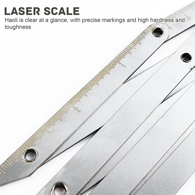4 Point Centre Finder Set for Precise Measurements, Equidistant Measuring