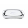 SAMMART 7.5L Collapsible Washing Up Bowl with Drain Plug -
