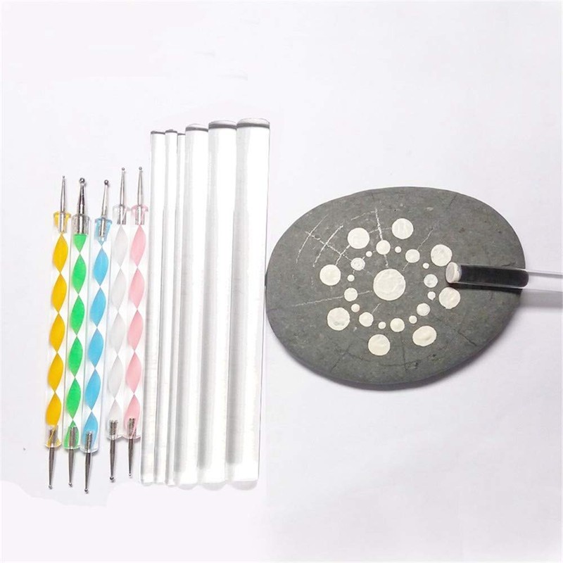 Kingsie 13 Pcs Dot Painting Tools Mandala Dot Tools Mandala