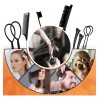 Kit Cepillos Y Peines Peinado Cabello Pinza Peluquería 10pz Negro