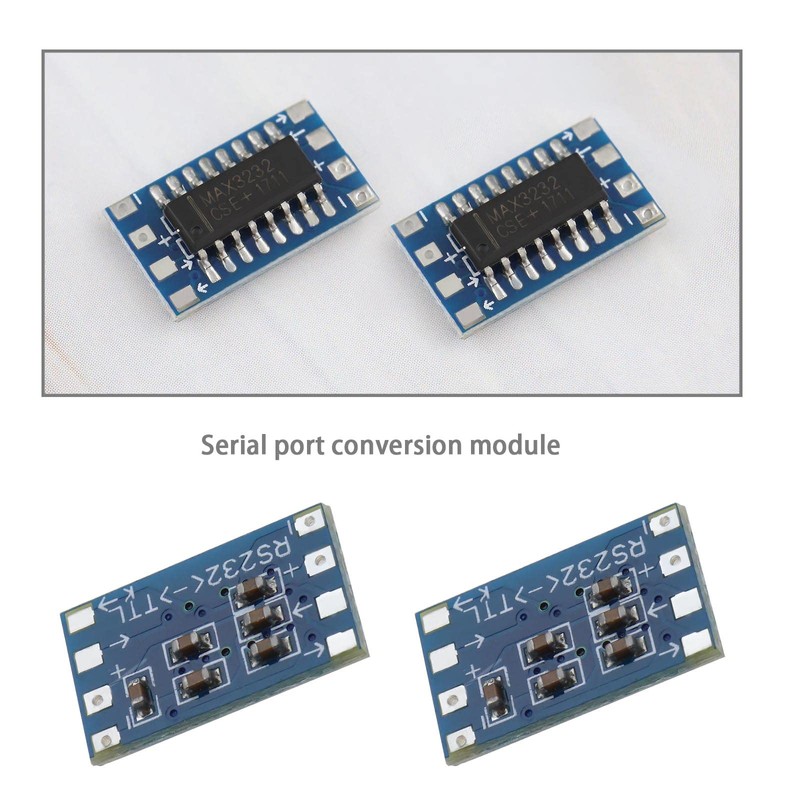 ECSiNG 10PCS Mini RS232 MAX3232 to TTL Level Converter Serial