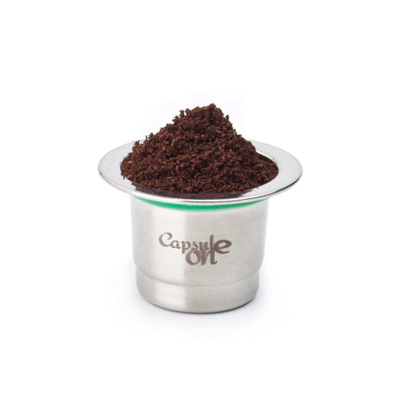 Two Usages Stainless Steel Fillable Coffee Capsules Reusable Coffee Capsule