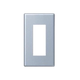 Panasonic Cosmo Series Wide 21 New Metal Outlet Plate, Type 2, For 3 Cos WTF9203K