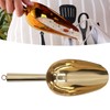 Ice Scooper Stainless Steel U Shaped Sturdy Food Grade Ice
