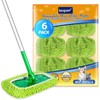 KEEPOW Dry Sweeping/Wet Mopping Cloths for Swiffer Sweeper Mop Deluxe