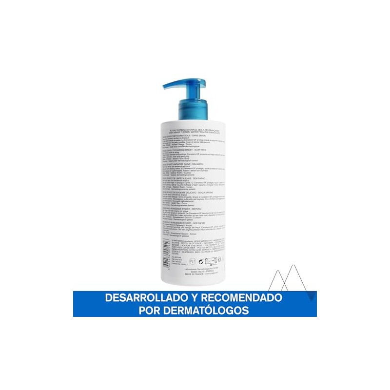 Uriage Xemose Gel Limpiador Pieles Secas 500ml Rostro Cuerpo Tendencia