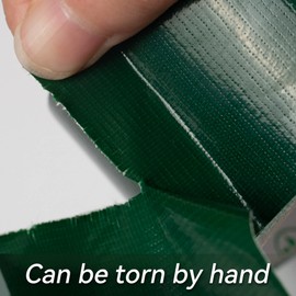 Reniteco Dark Green Duct Tape- 3 inches x 45 Yards, Waterproof & All-Weather, No Residue, UV Resistant, Heavy Duty for Car, Home & Outdoor Repairs, 1 Roll