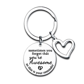 Funny Gifts For Women Men Inspirational Keyring Gifts For a Best Friend New Job Gifts Mum Daughter Birthday Christmas Gifts