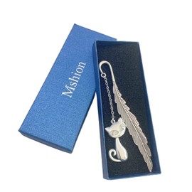 Metal Bookmarks with Chain,Unique Glow in The Dark Bookmark,Inspirational Book Markers for Book Lovers Delicate Gifts