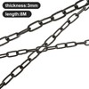 JMIATRY 8 Metres Length 304 Stainless Steel Chain, 3mm Heavy