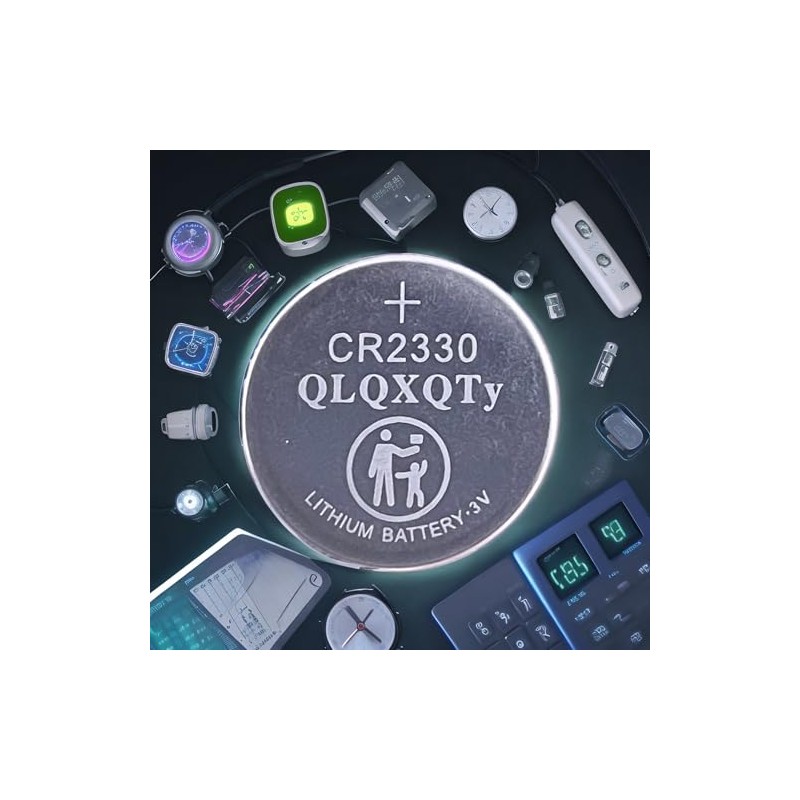 QLQXQTy 10PACK CR2330 Battery Lithium 3V