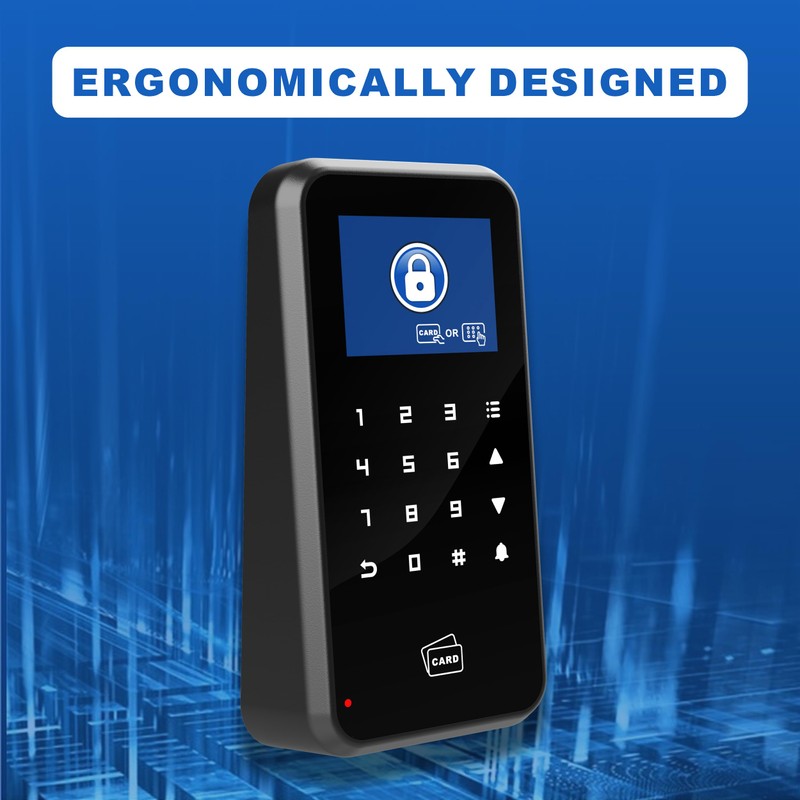 UHPPOTE 2.4-inch Display Door Access Control Touch Keypad 125khz Compatible