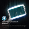 Large 3X Magnifying Glass with 10 Ultra Bright & [Dimmable]