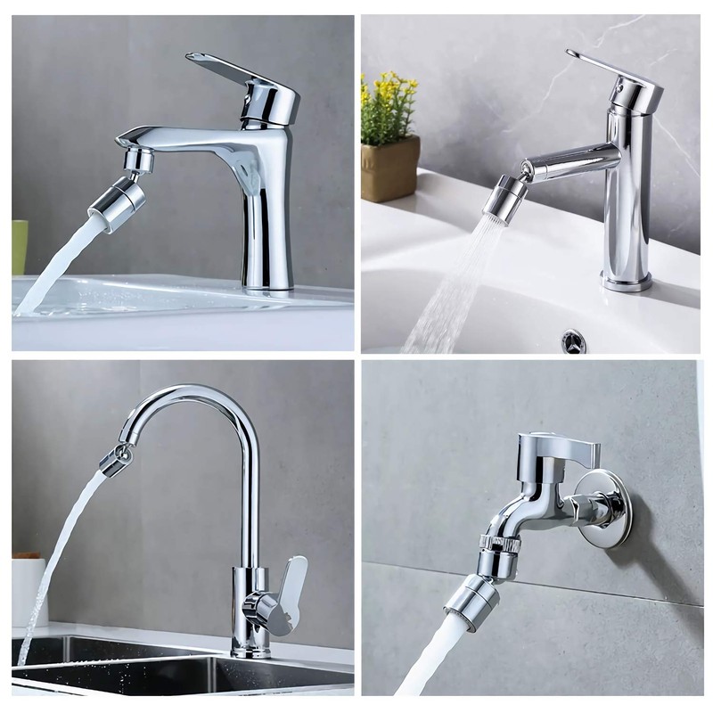 FEILINGDI Faucet Shower 2-Stage Switching Sprayer Foaming Faucet 360 Degree