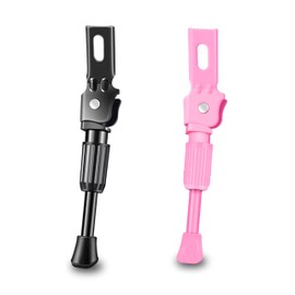 LDUDU Bicycle Stand 12 ~ 20 Inch Children's Stand Children's Bicycle Single-sided Stand Bicycle Stand for Children Bicycle 12 Inch 14 Inch 16 Inch 18 Inch 20 Inch Bicycle Stand (Pink, 14 Inches)