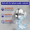Boxonly No-Drill Suction Hooks,2024 Upgraded Stainless Steel Waterproof Hooks for