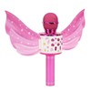 Kids Bluetooth Microphone Wireless LED Lights Wings Decoration USB Rechargeable