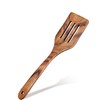 18 Inch Long Wooden Slotted Spoon for Cooking, Acacia Wood