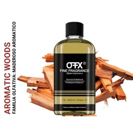 Esencia Aromatic Woods de 250ml, esencia de uso profesional, ultra concentrada para uso exclusivo en difusores y aromaterapia