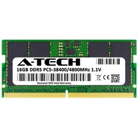 A-Tech 16GB RAM for Lenovo Legion S7/S7i Gaming Laptop | DDR5 4800MHz PC5-38400 SODIMM 1.1V 262-Pin Non-ECC SO-DIMM Memory Upgrade