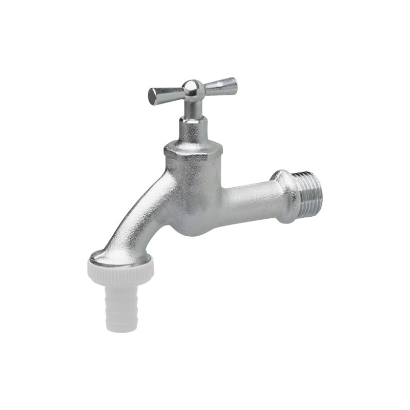 Connex FLOR92590 Discharge Valve Brass 1/2-Inch Matte-Chromed