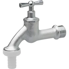 Connex FLOR92590 Discharge Valve Brass 1/2-Inch Matte-Chromed