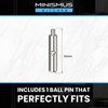 MINISMUS Universal Sink Strainer Basket Drain Plug Stainless Steel Sink