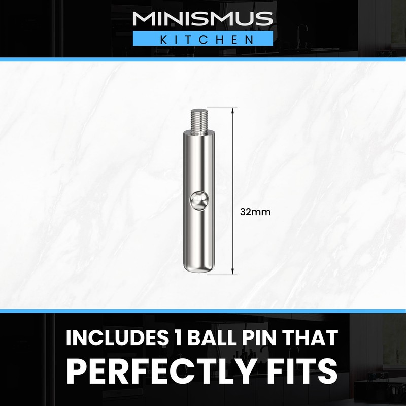 MINISMUS Universal Sink Strainer Basket Drain Plug Stainless Steel Sink