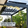 DOBEN Carbon Fiber Christmas Light Pole Hanger Tool Tree, 4.7
