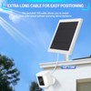 Fehuatenda 2 Pack - Solar Panel for Ring Camera, Compatible