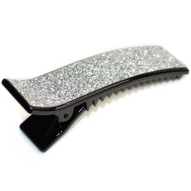 Viragio vi-0393sil Hair Clip, Large, Large, Hair Clip, Beak Clip, Simple, Hair Accessory, Clip, Brand